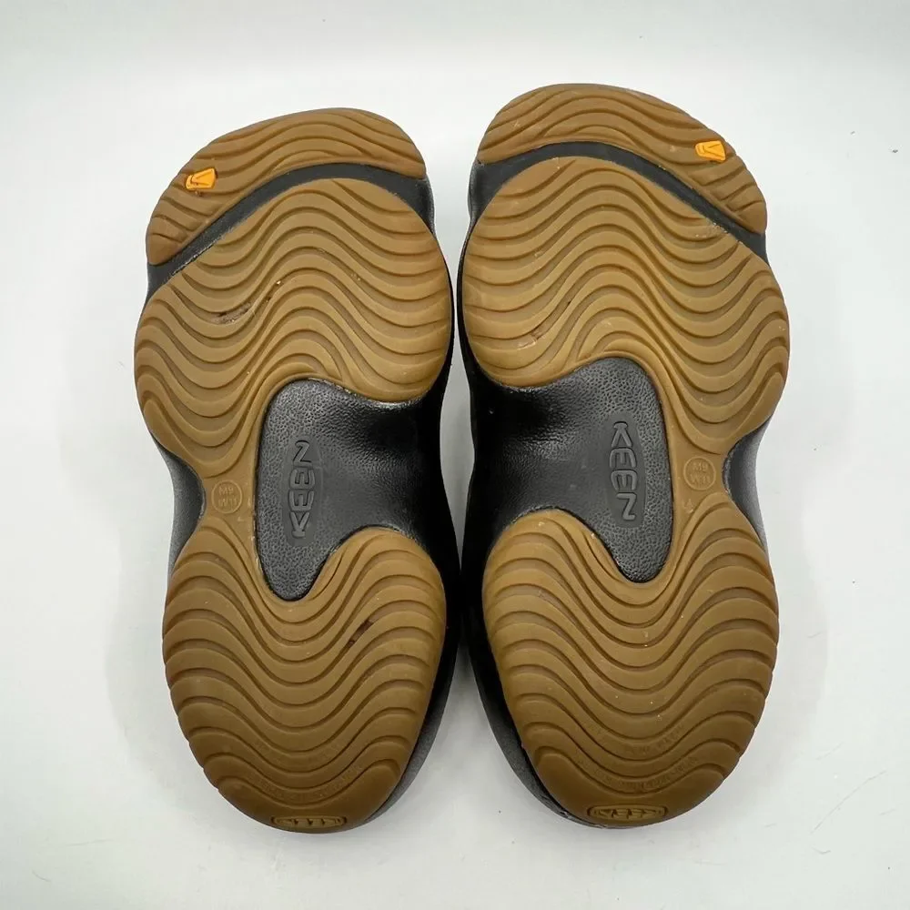 KEEN Yogui Black Perforated Slip-On EVA Rubber Clogs EU 42 M 9 W 11 Unisex